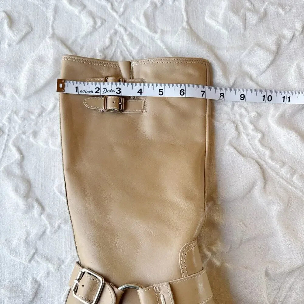 Dolce Vita Evi Leather Moto Boots Size 6.5 New